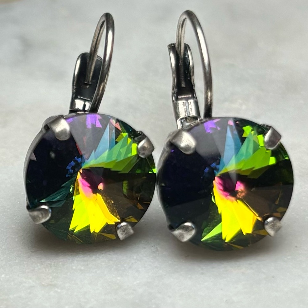 Certifed Crystal Earrings NEW